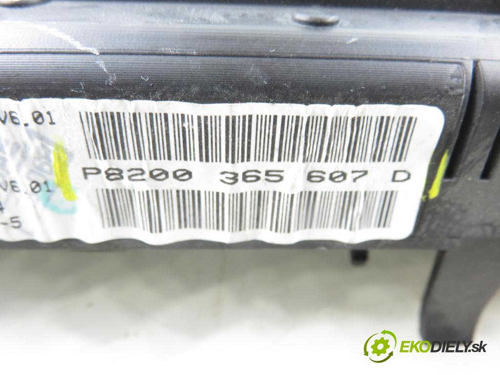 RENAULT SCENIC II (JM0/1_) MINIVAN 2004 83,00 1.6 (JM0C, JM0J, JM1B) - K4M 782 1598,00 Prístrojovka elektrický P8200365607D