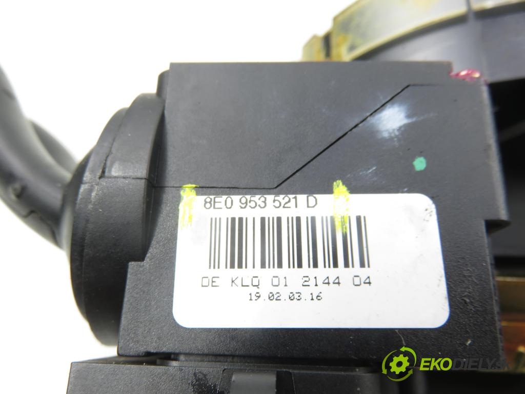 AUDI A4 (8E2, B6) SEDAN 2003 74,00 1.9 TDI - AVB 1896,00 PAKA/ŘAZENÍ/SADA: 8E0953549N ; 8E0953541C ; 8E0953521D