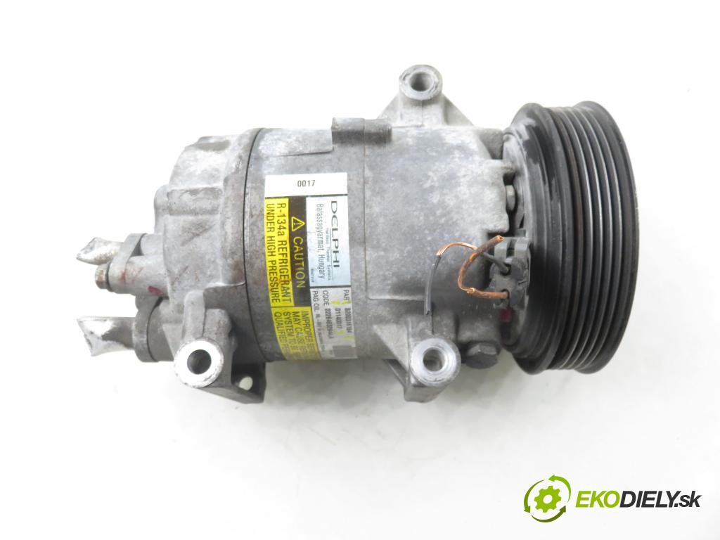 RENAULT SCENIC II (JM0/1_) MINIVAN 2004 83,00 1.6 (JM0C, JM0J, JM1B) - K4M 782 1598,00 KOMPRESOR: klimatizácie 8200316164 ; 01140017 (Kompresor klimatizácie)