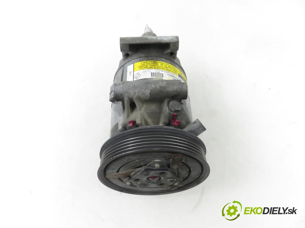 RENAULT SCENIC II (JM0/1_) MINIVAN 2004 83,00 1.6 (JM0C, JM0J, JM1B) - K4M 782 1598,00 KOMPRESOR: klimatizácie 8200316164 ; 01140017 (Kompresor klimatizácie)