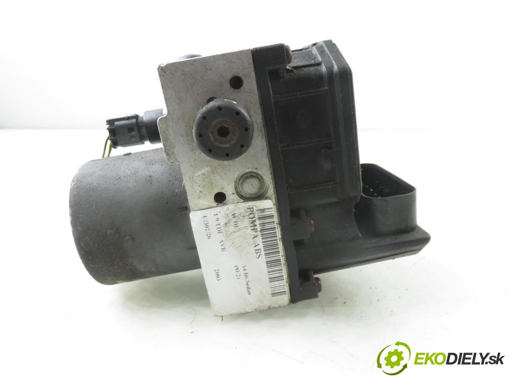 AUDI A4 (8E2, B6) SEDAN 2003 74,00 1.9 TDI PD 101 - AVB 1896,00 pumpa ABS 0265950011 ; 8E0614517 ; 0265225048 (Pumpa ABS)