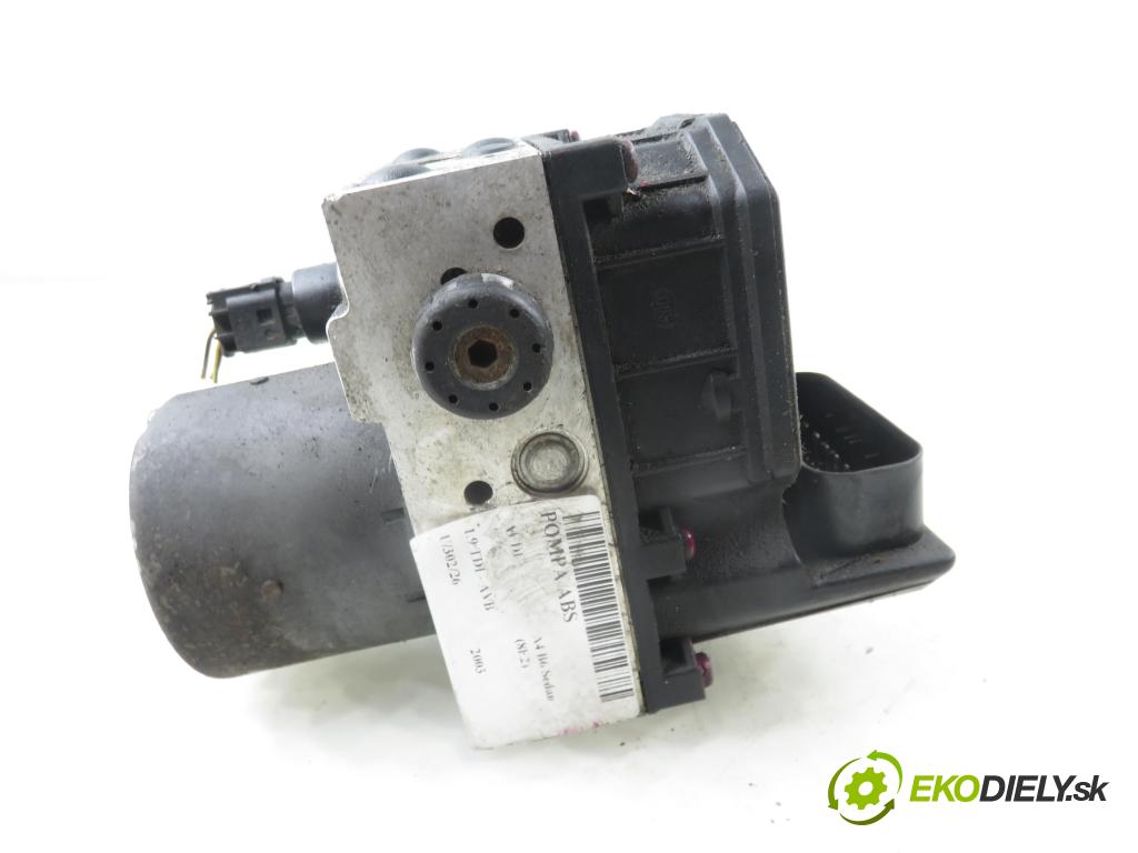 AUDI A4 (8E2, B6) SEDAN 2003 74,00 1.9 TDI PD 101 - AVB 1896,00 pumpa ABS 0265950011 ; 8E0614517 ; 0265225048 (Pumpa ABS)