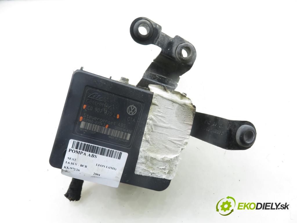 SEAT LEON (1M1) HB 2004 77,00 1.6 16 V - BCB 1598,00 pumpa ABS 10096003343 ; 1C0907379L ; 10020600774 (Pumpa ABS)