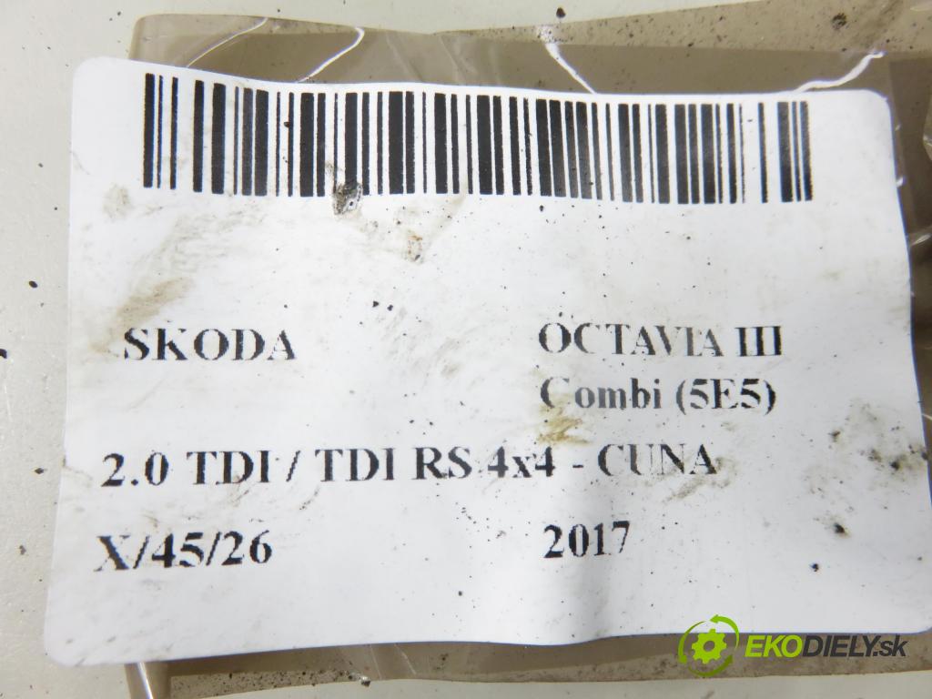 SKODA OCTAVIA III Combi (5E5) KOMBI 2017 135,00 2.0 TDI / TDI RS 4x4 - CUNA 1968,00 brzdič třmen PT