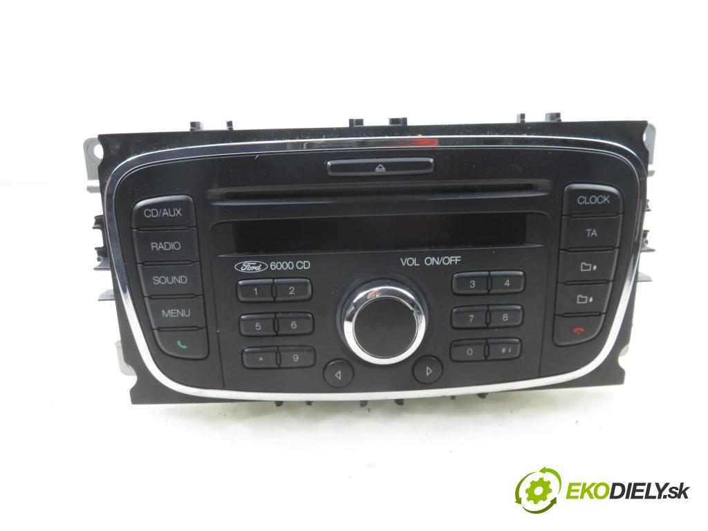 FORD MONDEO IV (BA7) LIFTBACK 2013 88,00 1.6 Ti - KGBA 1596,00 RADIO CD BS7T18C815AH