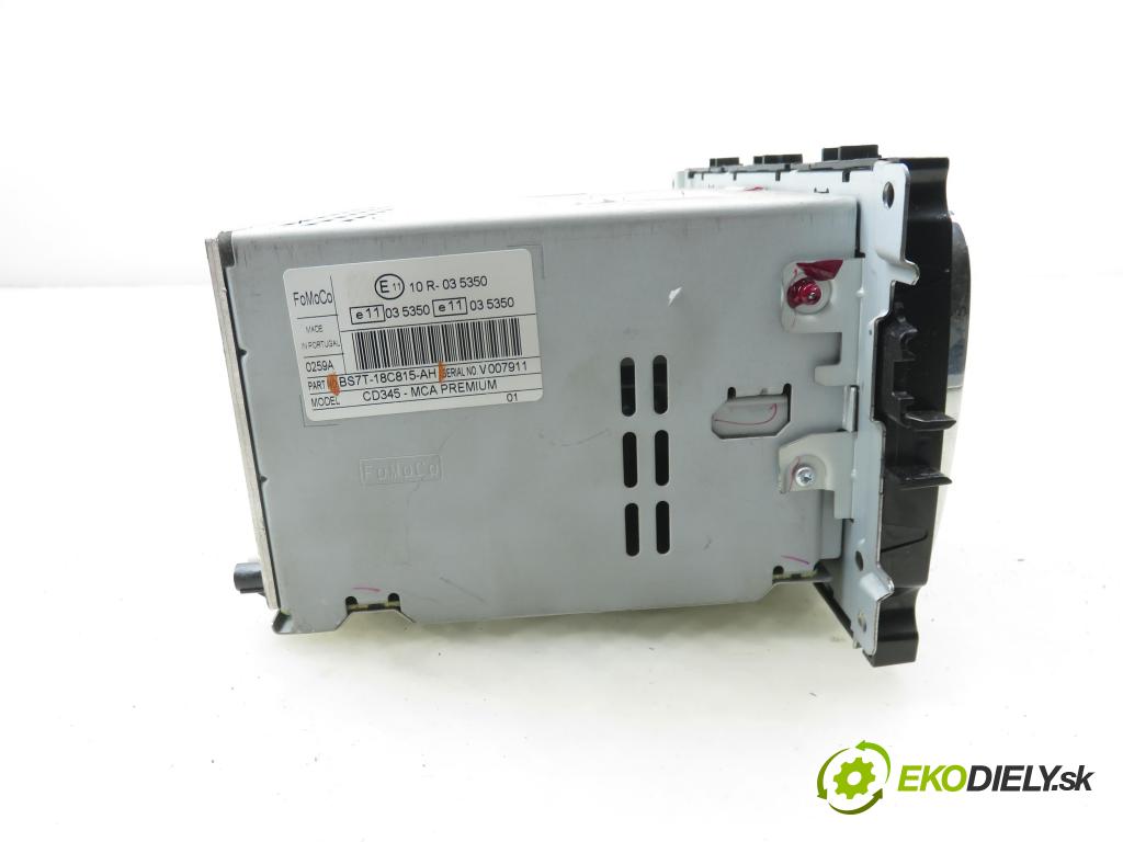 FORD MONDEO IV (BA7) LIFTBACK 2013 88,00 1.6 Ti - KGBA 1596,00 RADIO CD BS7T18C815AH