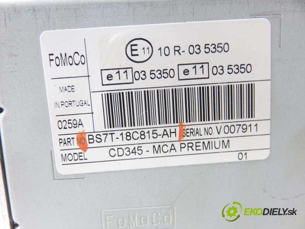 FORD MONDEO IV (BA7) LIFTBACK 2013 88,00 1.6 Ti - KGBA 1596,00 RADIO CD BS7T18C815AH