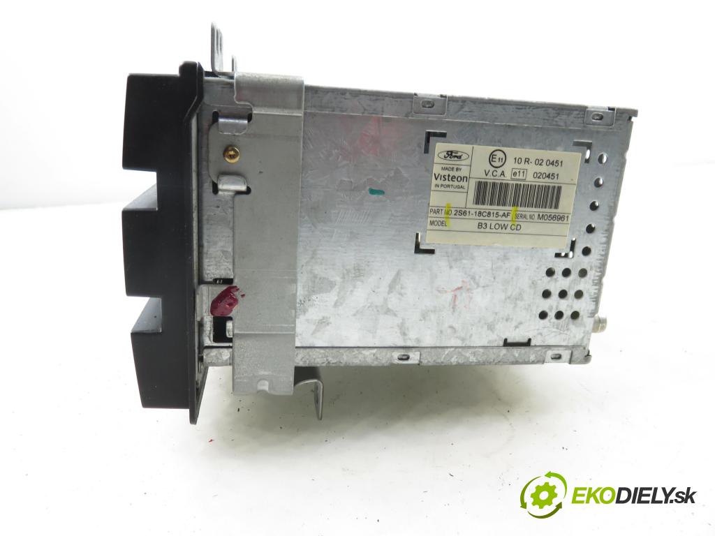 FORD FUSION (JU_) HB 2002 74,00 1.6 - FYJC 1596,00 RADIO CD 2S6118C815AF