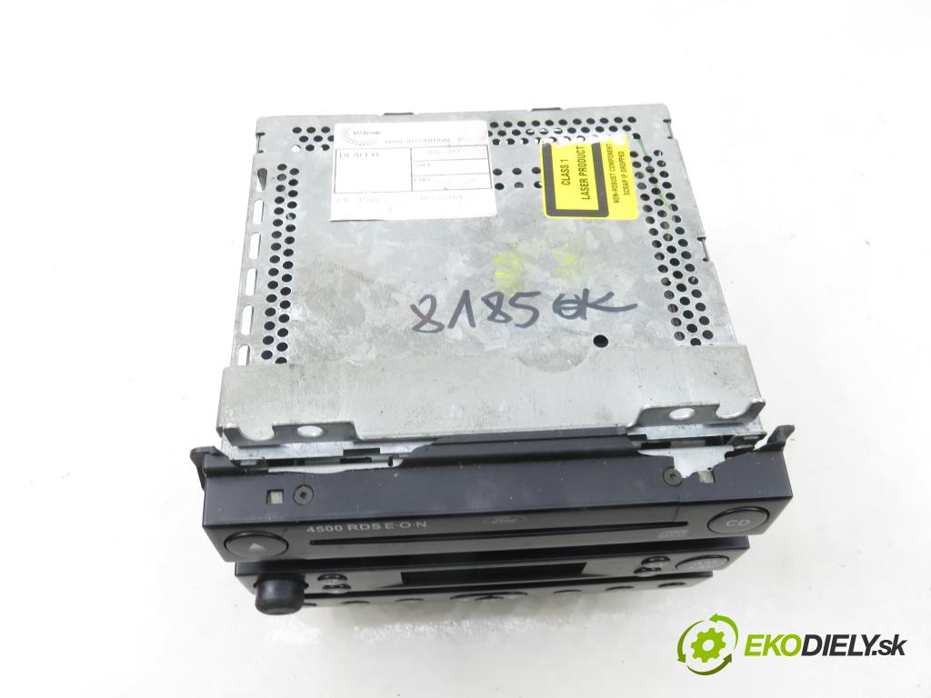 FORD FUSION (JU_) HB 2002 74,00 1.6 - FYJC 1596,00 RADIO CD 2S6118C815AF