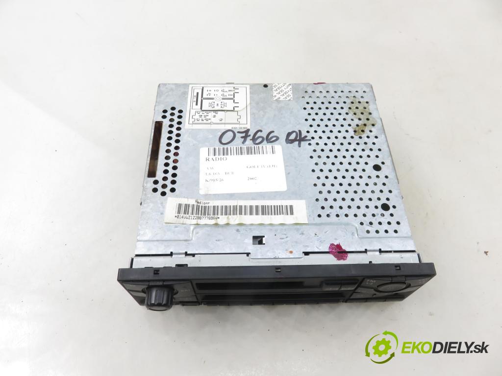 VW GOLF IV (1J1) HB 2002 77,00 1.6 16V - BCB 1598,00 RADIO modul 1J0035152F