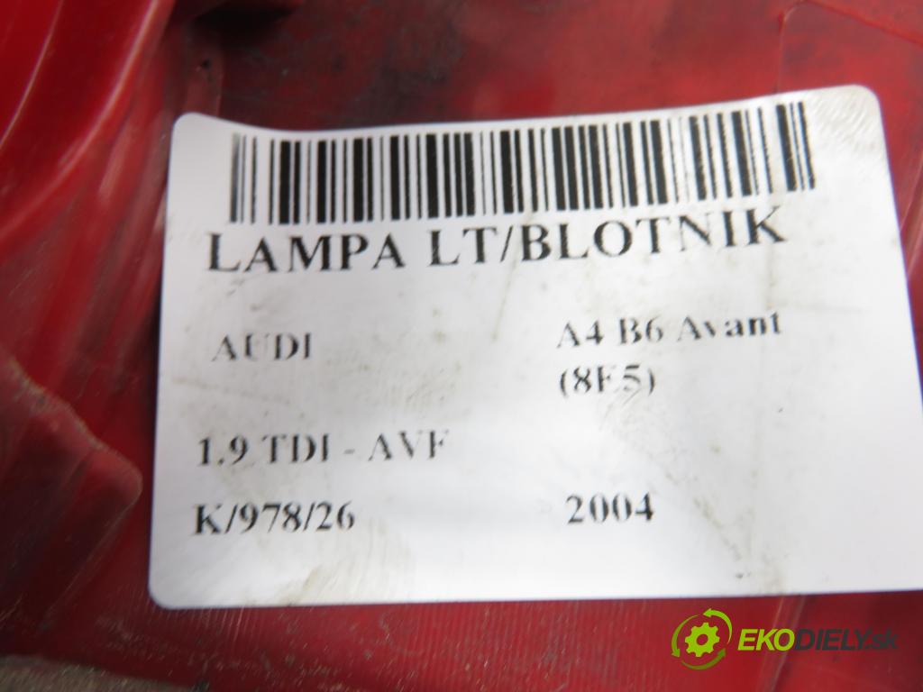 AUDI A4 Avant (8E5, B6) KOMBI 2004 96,00 1.9 TDI PD 130 - AVF 1896,00 světlo levé zadní 8E9945095
