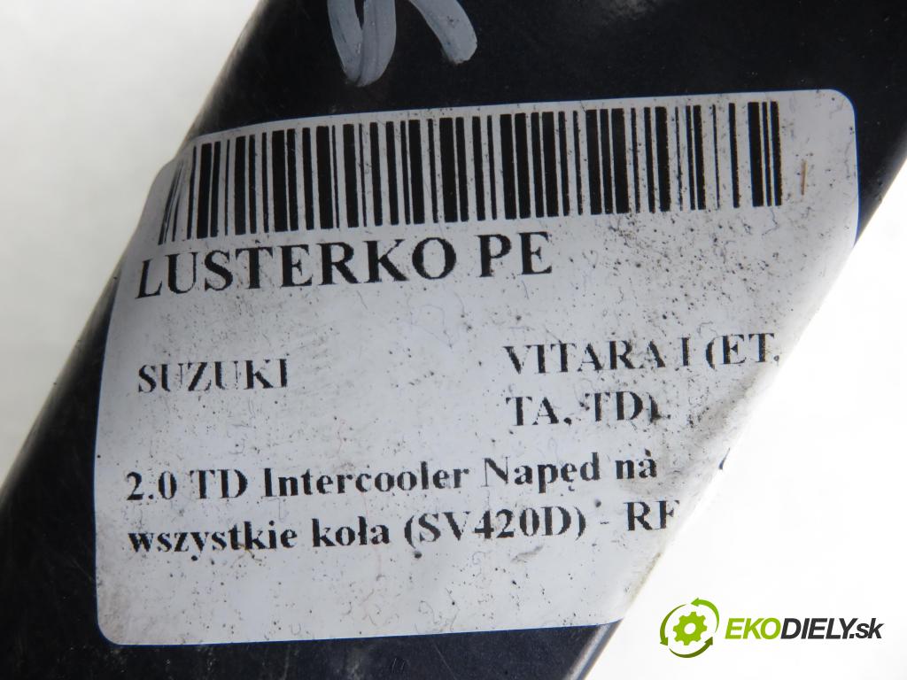 SUZUKI VITARA (ET, TA, TD) TERENOWY 1996 64,00 2.0 TD Intercooler Napęd na wszystkie koła (SV420D 1998,00 Spätné zrkadlo
