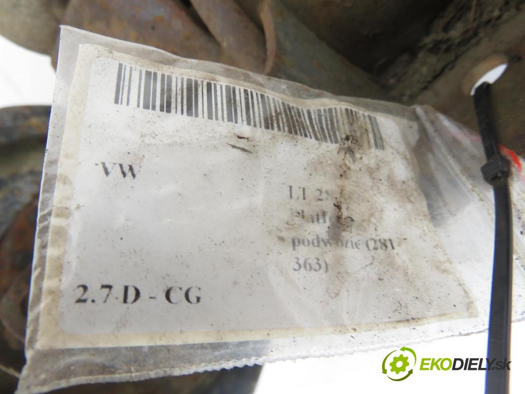 VW LT 28-35 I Platforma / podwozie (281-363) BUS 1983 48,00 2.7 D - CG 2710,00 Most zadní část / diferenciál 281525053A