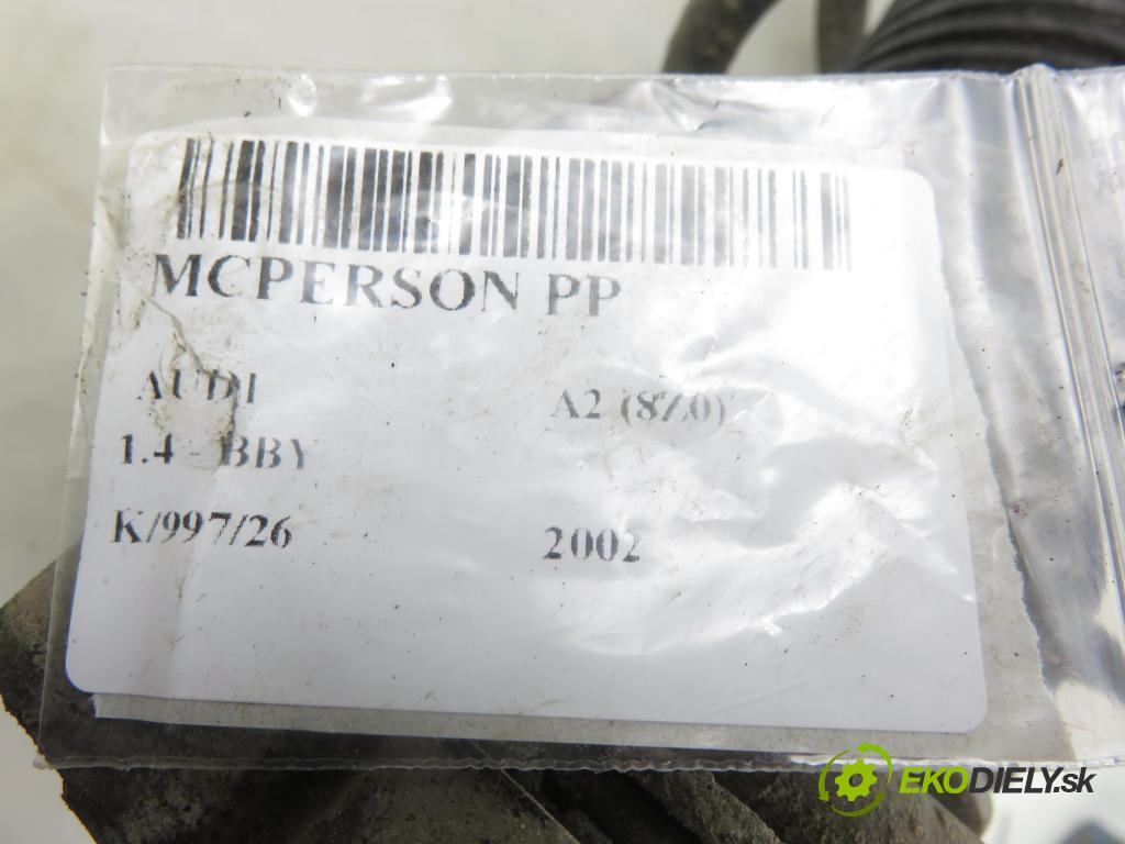 AUDI A2 (8Z0) HB 2002 55,00 1.4 - BBY 1390,00 MCPERSON PP
