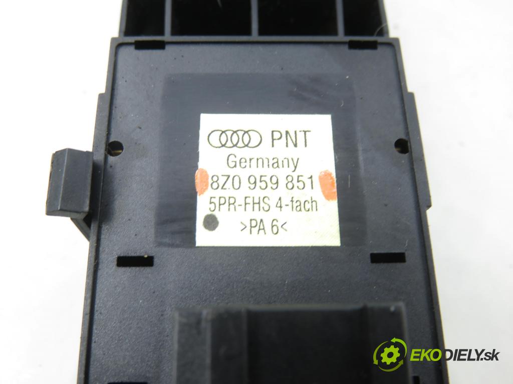 AUDI A2 (8Z0) HB 2002 55,00 1.4 - BBY 1390,00 Panel ovládania okien 8Z0959851
