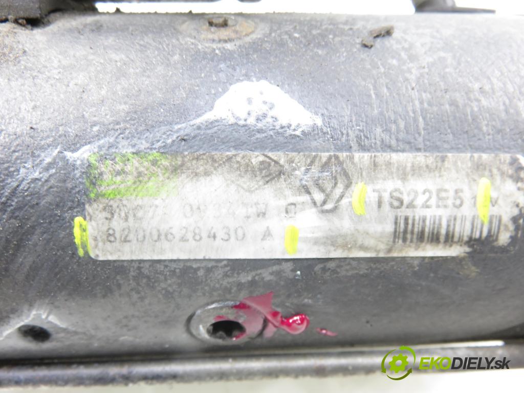 RENAULT LAGUNA II Grandtour (KG0/1_) KOMBI 2007 110,00 2.0 dCi 150 - M9R 740 1995,00 startér 8200628430 ; 8200628430A ; TS22E5 (Startér)