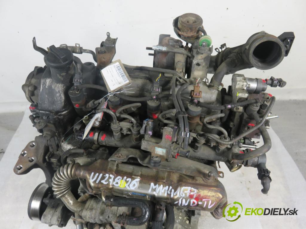 TOYOTA YARIS (_P9_) HB 2006 66,00 1.4 D-4D (NLP90_) - 1ND-TV 1364,00 motor DIESLA 1NDTV ; 1NP72L