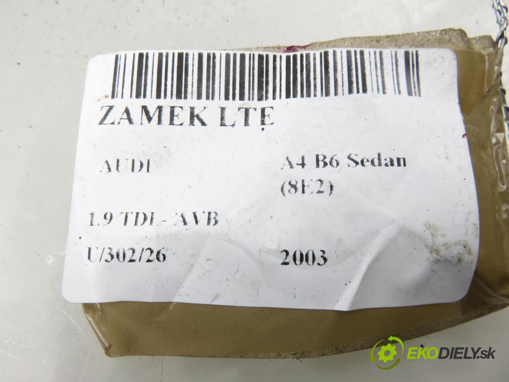 AUDI A4 (8E2, B6) SEDAN 2003 74,00 1.9 TDI PD 101 - AVB 1896,00 zámok 8E0839015C