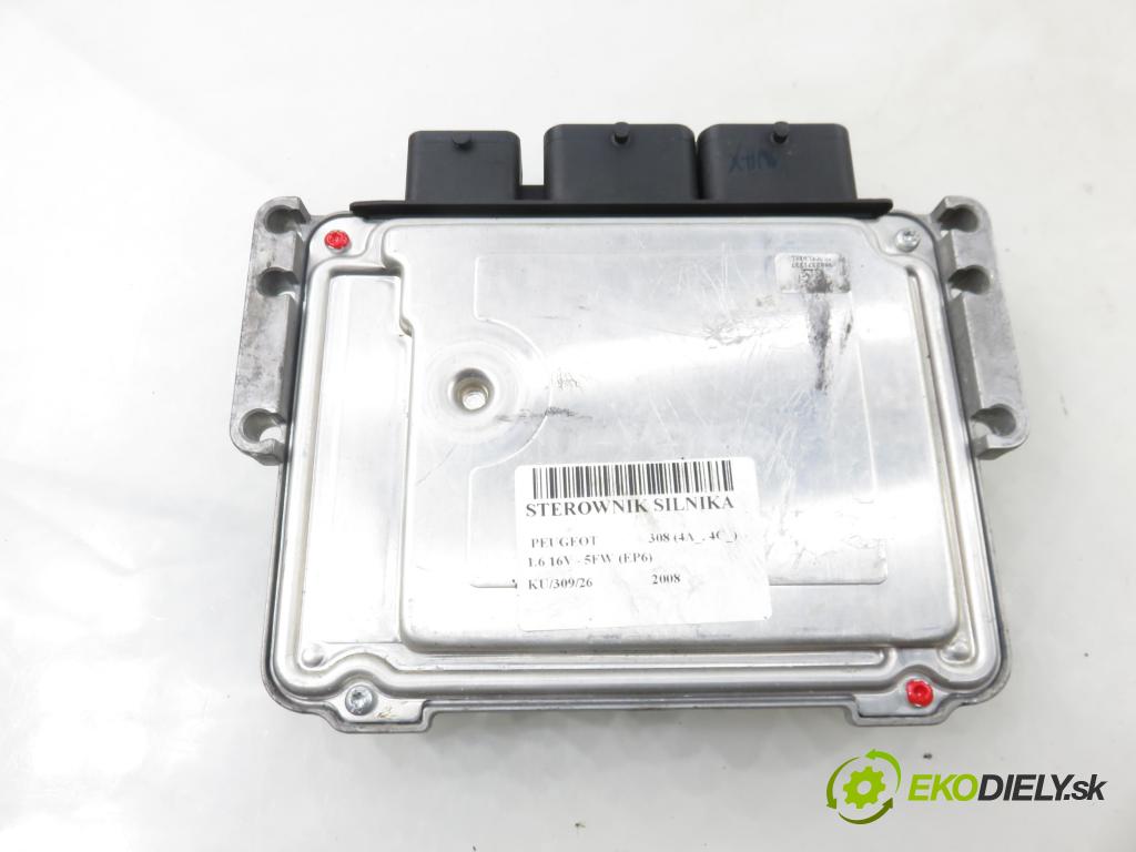 PEUGEOT 308 (4A_, 4C_) HB 2008 88,00 1.6 16V - 5FW (EP6) 1598,00 Riadiaca jednotka Motor 0261S04009 ; 9665291180