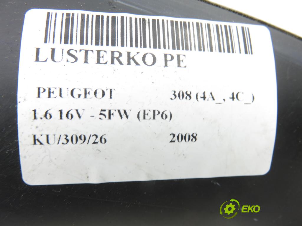 PEUGEOT 308 (4A_, 4C_) HB 2008 88,00 1.6 VTi 120 - 5FW (EP6) 1598,00 zpětné zrcátko