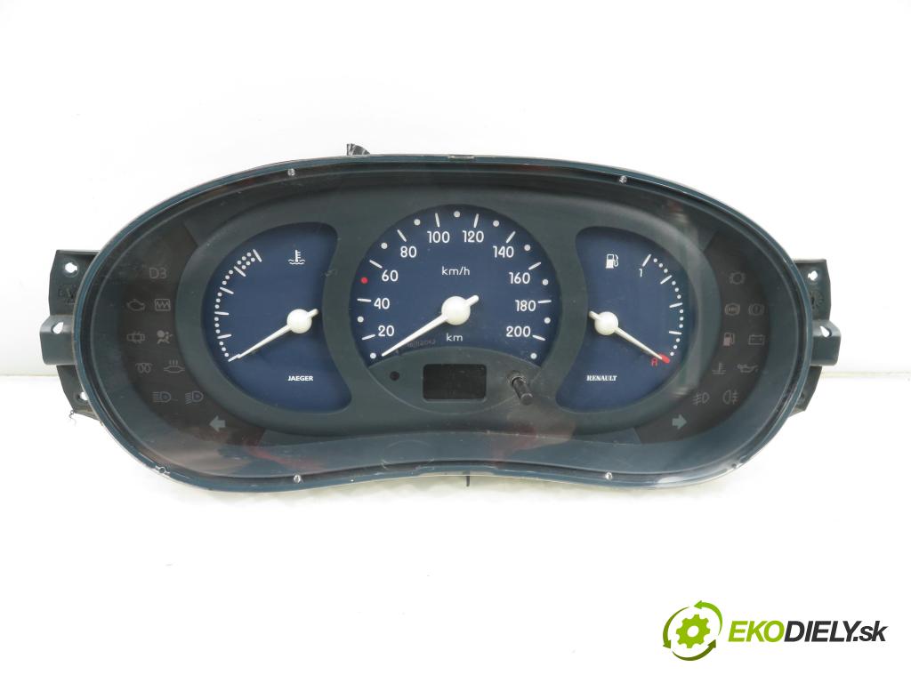 RENAULT KANGOO (KC0/1_) KOMBIVAN 1998 55,00 1.4 75 - E7J 780 1390,00 Prístrojovka elektrický 7700313173
