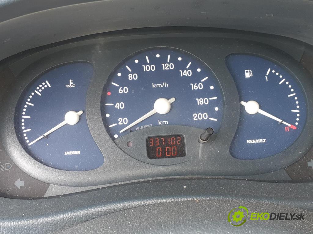 RENAULT KANGOO (KC0/1_) KOMBIVAN 1998 55,00 1.4 75 - E7J 780 1390,00 Prístrojovka elektrický 7700313173