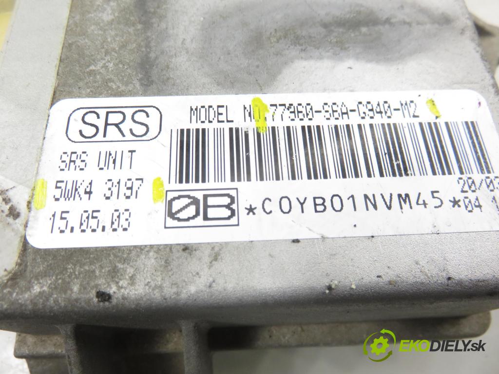 HONDA CIVIC VII Hatchback (EU, EP, EV) HB 2003 55,00 1.4 i - D14Z6 1396,00 MODUL air BAG 77960S6AG940M2 ; 5WK43197