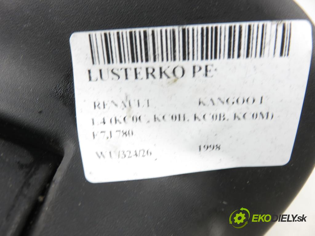 RENAULT KANGOO (KC0/1_) KOMBIVAN 1998 55,00 1.4 75 - E7J 780 1390,00 Spätné zrkadlo