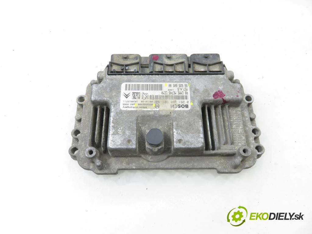 PEUGEOT 206 liftback (2A/C) HB 2006 80,00 1.6 16V - NFU (TU5JP4) 1587,00 řídící jednotka motora 9662560580 ; 0261208901 ; 9652552380