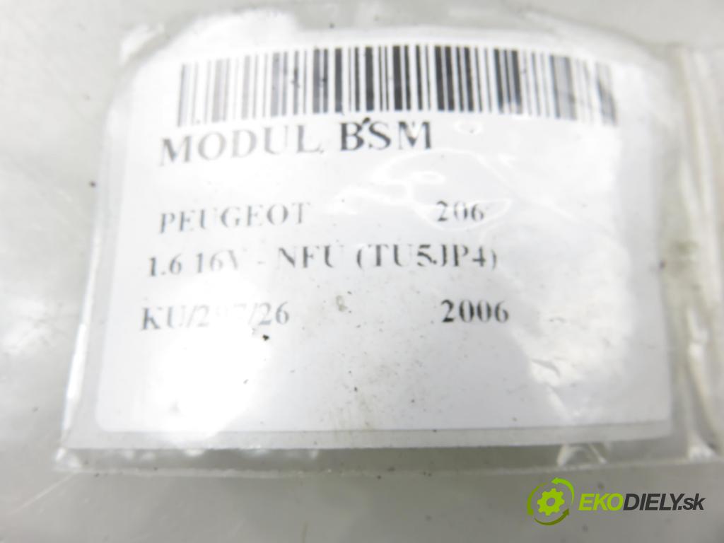 PEUGEOT 206 liftback (2A/C) HB 2006 80,00 1.6 16V - NFU (TU5JP4) 1587,00 MODUL BSM 9657608780