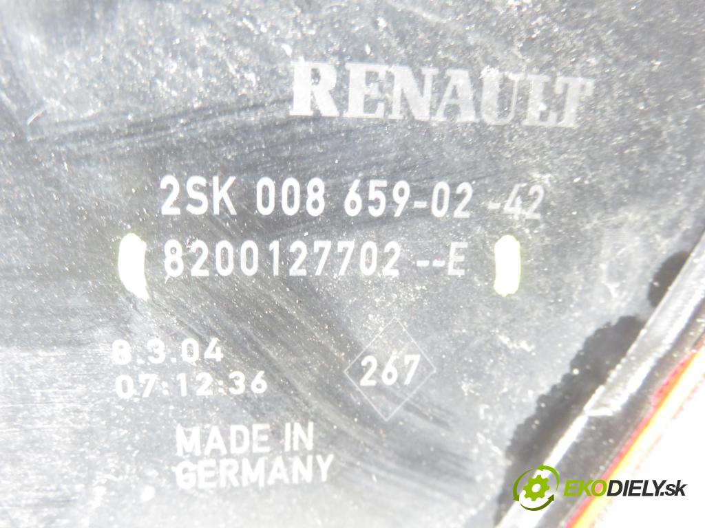 RENAULT SCENIC II (JM0/1_) MINIVAN 2004 83,00 1.6 (JM0C, JM0J, JM1B) - K4M 782 1598,00 světlo pravé zadní 8200127702E