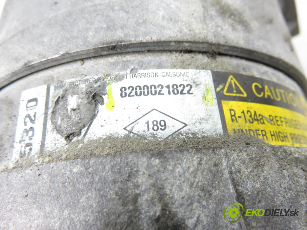 RENAULT LAGUNA II Grandtour (KG0/1_) KOMBI 2003 0,00 1.9 dCi (KG0E, KG0R) - F9Q 752 1870,00 KOMPRESOR: klimatizácie 8200021822 ; 1135320 (Kompresor klimatizácie)