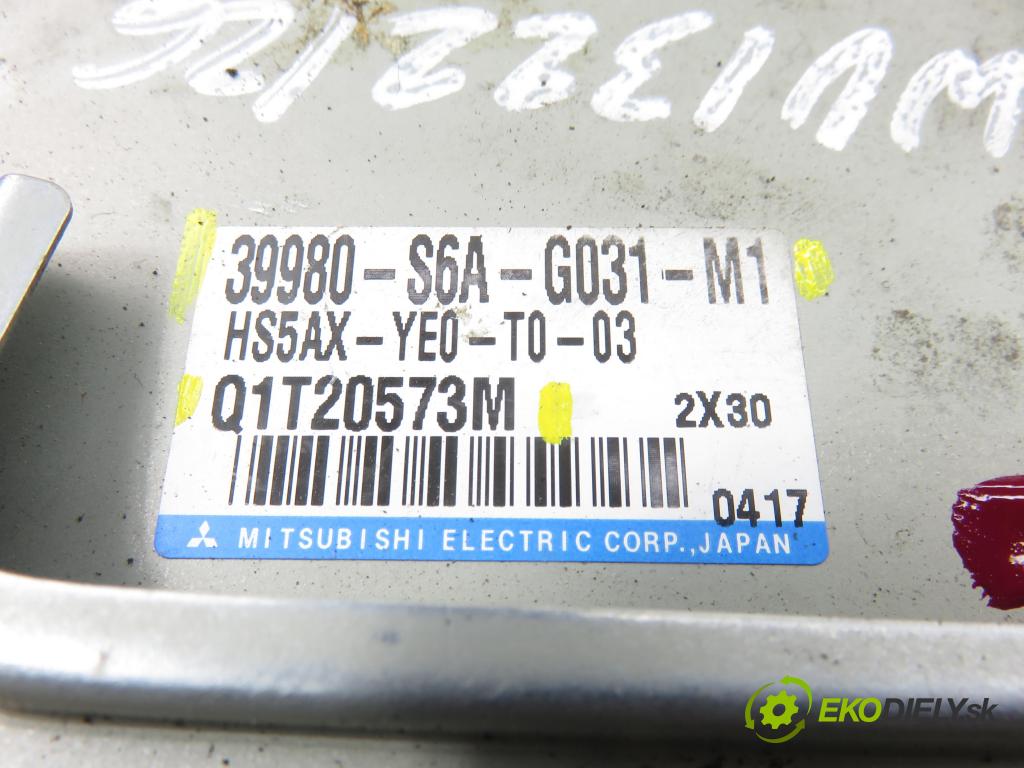 HONDA CIVIC VII Hatchback (EU, EP, EV) HB 2003 55,00 1.4 i 75 - D14Z6 1396,00 Riadiaca jednotka servočerpadlo 39980S6AG031M1 ; Q1T20573M (Riadiaca jednotka)