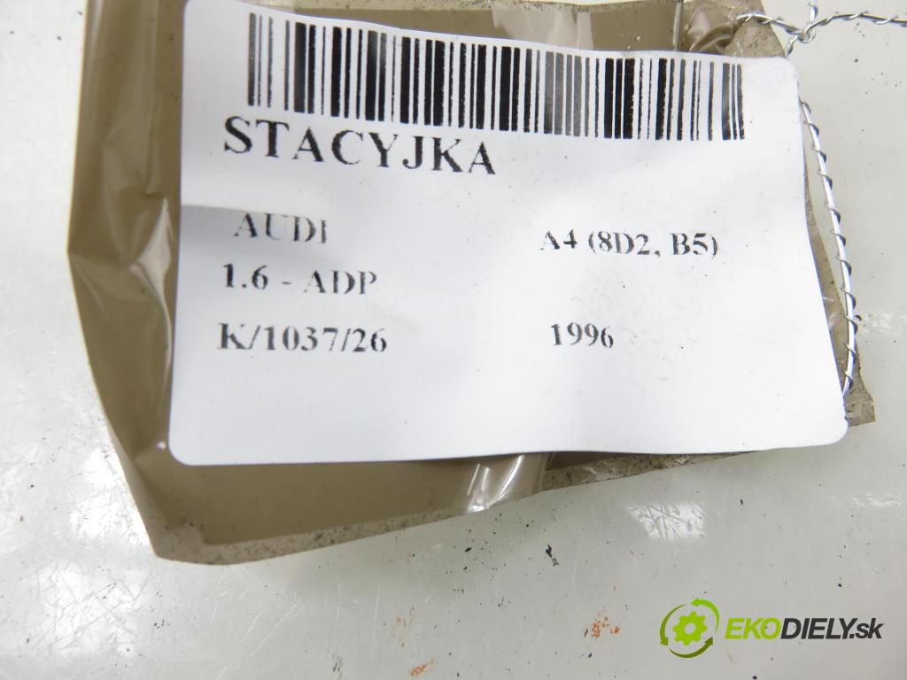 AUDI A4 (8D2, B5) SEDAN 1996 74,00 1.6 8V 100 - ADP 1595,00 spinačka 4D0905851E (Spínacia skrinka)