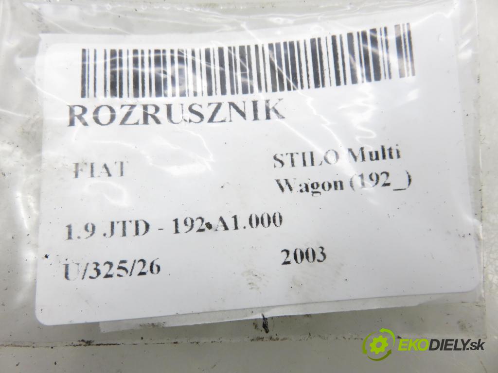 FIAT STILO Multi Wagon (192_) KOMBI 2003 85,00 1.9 JTD - 192 A1.000 1910,00 Štartér 0001108202 (Štartér)