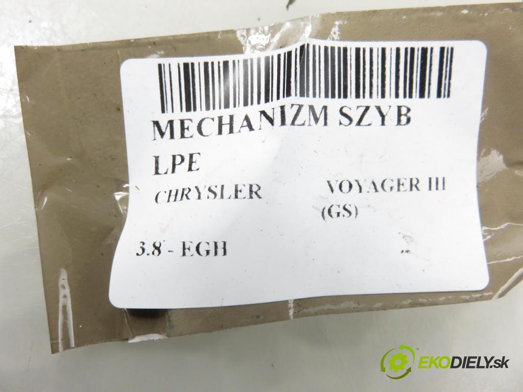 CHRYSLER VOYAGER / GRAND VOYAGER III (GS) MINIVAN 1996 0,00 3.8 - EGH 3778,00 Mechanizmus okien 4717201
