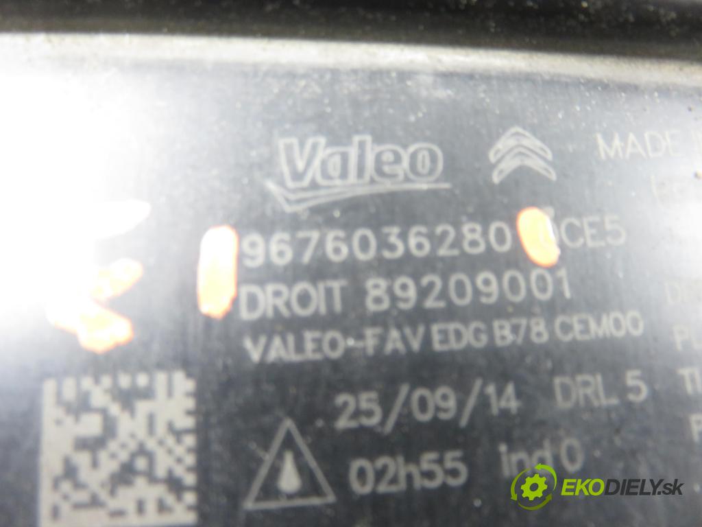 CITROEN C4 Grand Picasso II MINIVAN 2014 0,00 1.6 HDi / BlueHDi 115 - 9HC (DV6C) 1560,00 hmlové svetlo, hmlovka P 9676036280