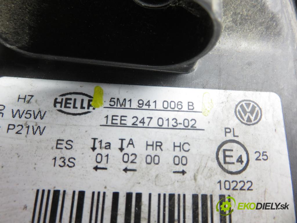 VW GOLF PLUS (5M1, 521) HB 2007 77,00 1.9 TDI - BLS 1896,00 Svetlo PP 5M1941006B