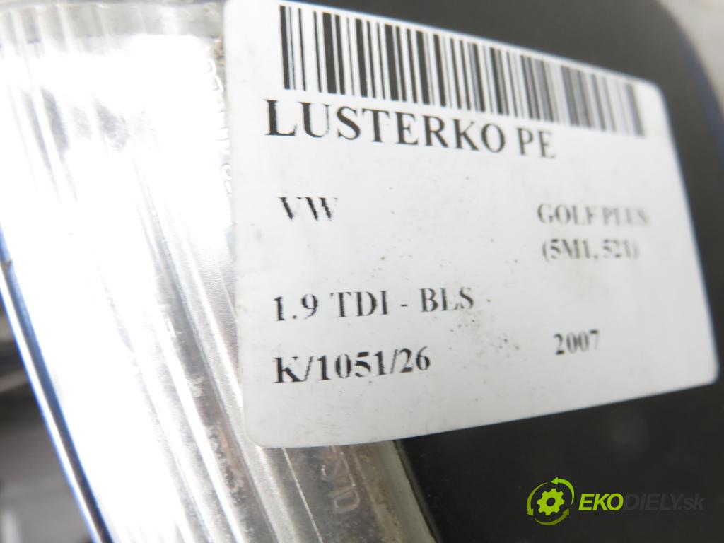 VW GOLF PLUS (5M1, 521) HB 2007 77,00 1.9 TDI - BLS 1896,00 zpětné zrcátko