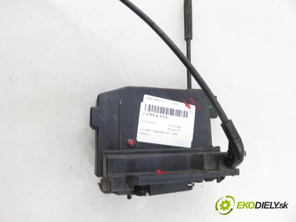 CITROEN C4 Grand Picasso II MINIVAN 2014 0,00 1.6 HDi / BlueHDi 115 - 9HC (DV6C) 1560,00 zámok PTE 9810311380