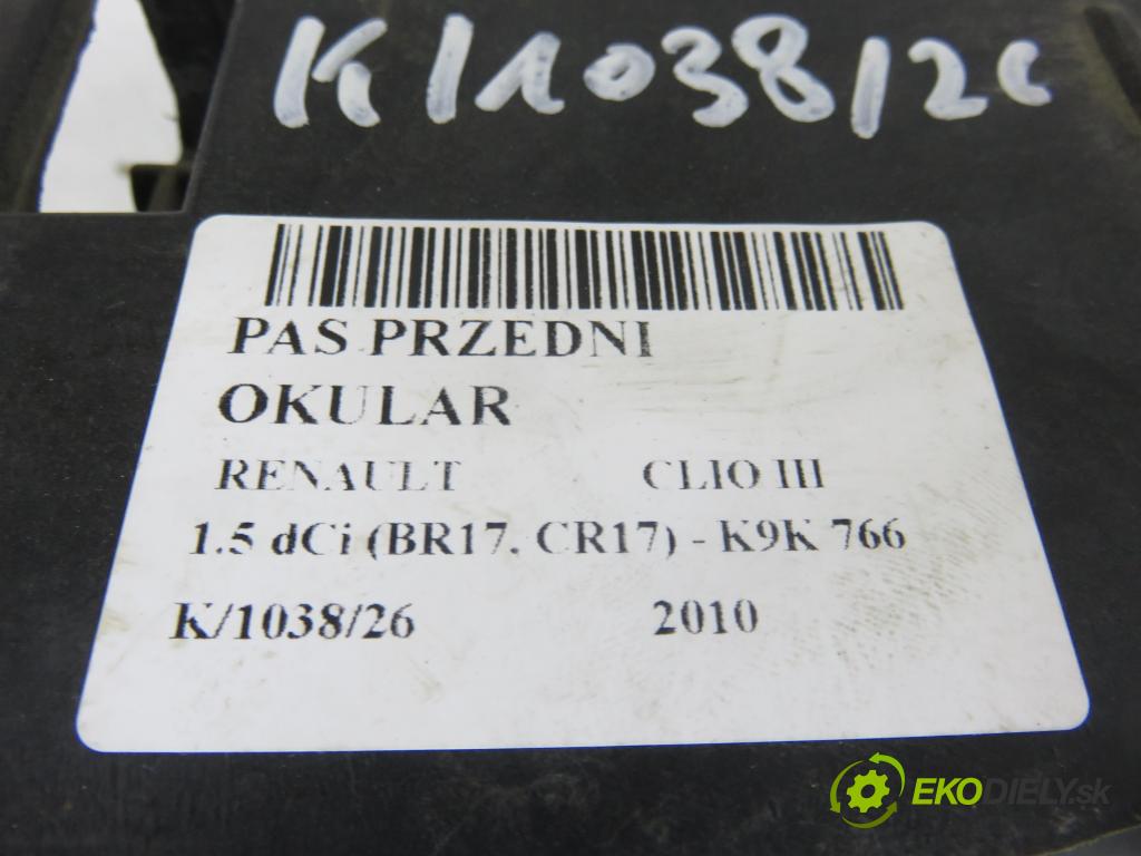 RENAULT CLIO III (BR0/1, CR0/1) HB 2010 50,00 1.5 dCi (C/BR0G, C/BR1G) - K9K 768 1461,00 držák přední část 8200290143