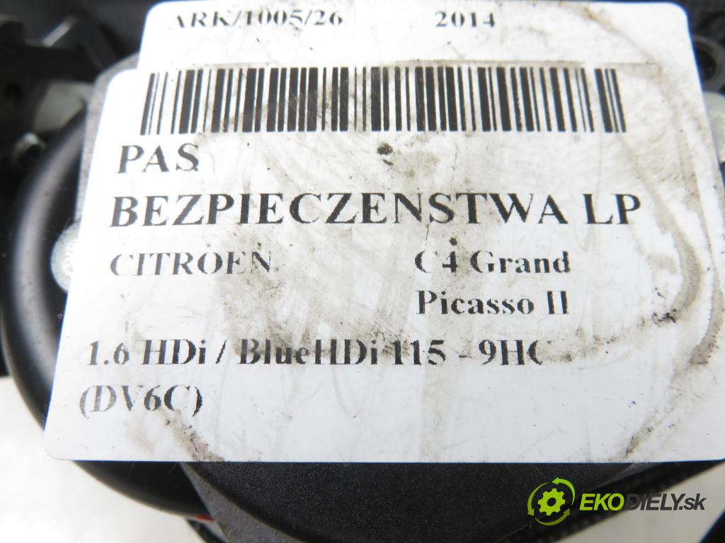 CITROEN C4 Grand Picasso II MINIVAN 2014 0,00 1.6 HDi / BlueHDi 115 - 9HC (DV6C) 1560,00 držák BEZPEČNOST LP 6231766AA