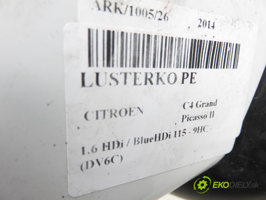 CITROEN C4 Grand Picasso II MINIVAN 2014 0,00 1.6 HDi / BlueHDi 115 - 9HC (DV6C) 1560,00 zpětné zrcátko 