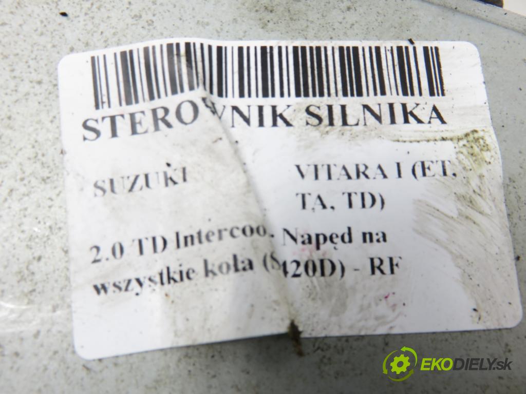 SUZUKI VITARA (ET, TA, TD) TERENOWY 1996 64,00 2.0 TD Intercooler Napęd na wszystkie koła (SV420D 1998,00 Riadiaca jednotka Motor 3392078EB0 ; 1758000570