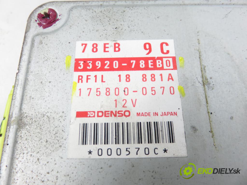 SUZUKI VITARA (ET, TA, TD) TERENOWY 1996 64,00 2.0 TD Intercooler Napęd na wszystkie koła (SV420D 1998,00 řídící jednotka motora 3392078EB0 ; 1758000570