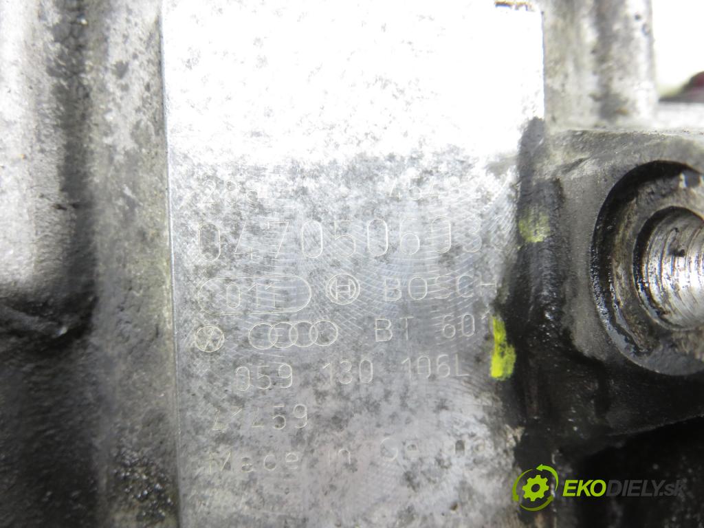 AUDI A4 (8E2, B6) SEDAN 2002 132,00 2.5 TDI quattro - AKE 2496,00 pumpa vstřikovací 059130106L ; 0470506033 ; 0281010889 (Vstřikovací čerpadlo)