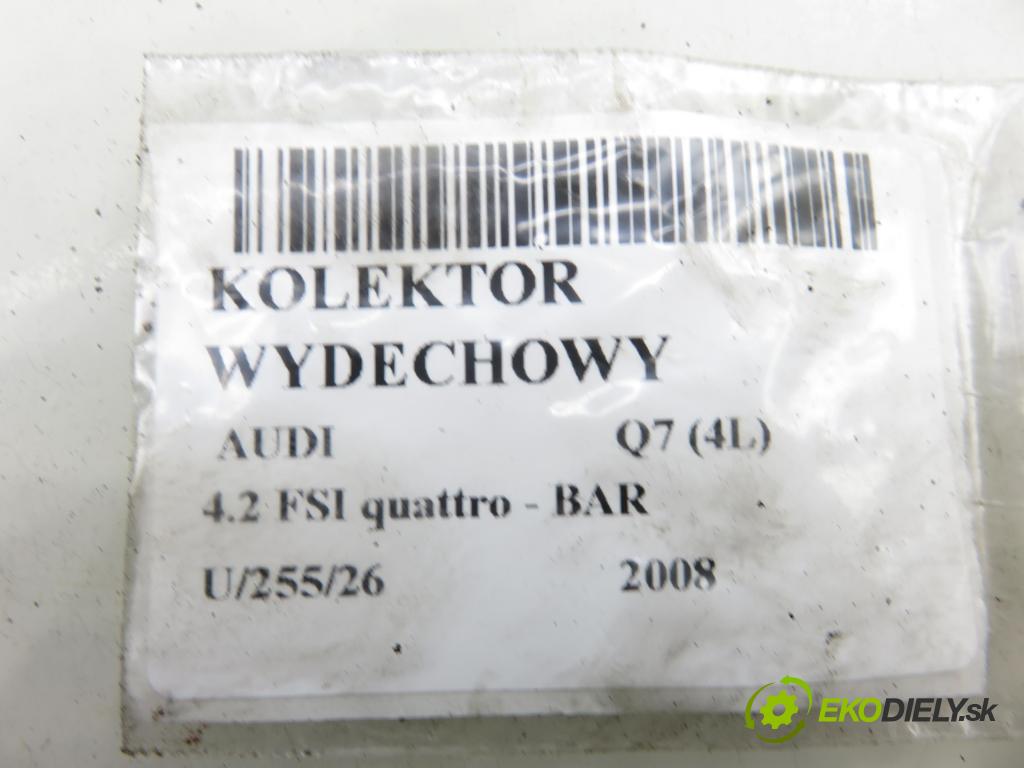AUDI Q7 (4L) SUV 2008 257,00 4.2 FSI 350 quattro - BAR 4163,00 Potrubie VYČERPAT: 079253034S (Výfukové potrubie)