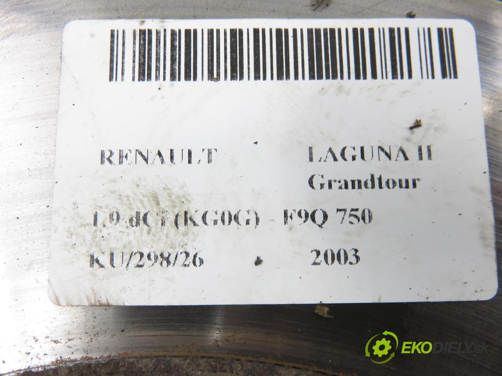 RENAULT LAGUNA II Grandtour (KG0/1_) KOMBI 2003 0,00 1.9 dCi (KG0E, KG0R) - F9Q 752 1870,00 lamela kotouč brzdová PŘEDNÍ: 23333