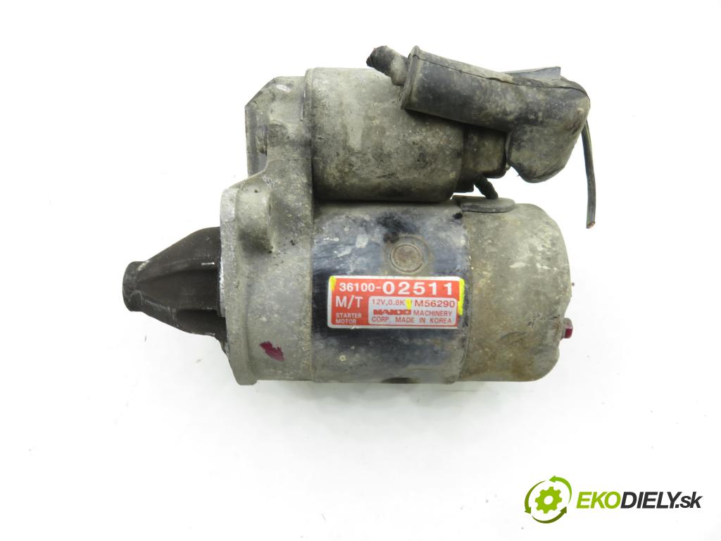 HYUNDAI ATOS (MX) HB 1999 43,00 1.0 i - G4HC-E 999,00 startér 3610002511 ; M56290 (Startér)