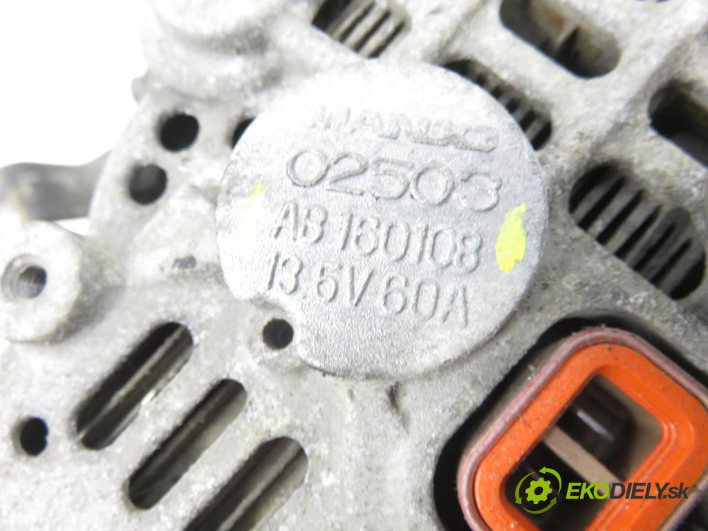 HYUNDAI ATOS (MX) HB 1999 43,00 1.0 i - G4HC-E 999,00 Alternátor AB160108 (Alternátor)